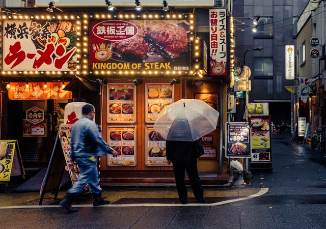 Restaurant au Japon