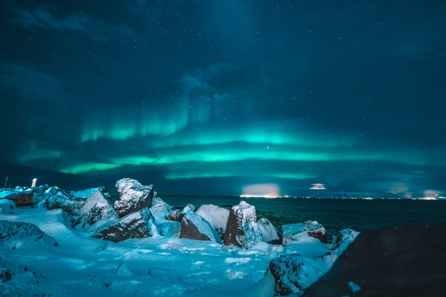 aurores boréales islande