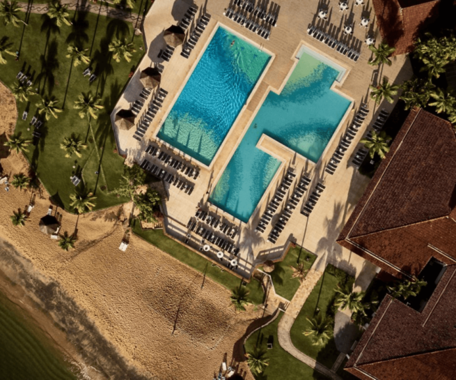 club med rio das padras vue de haut